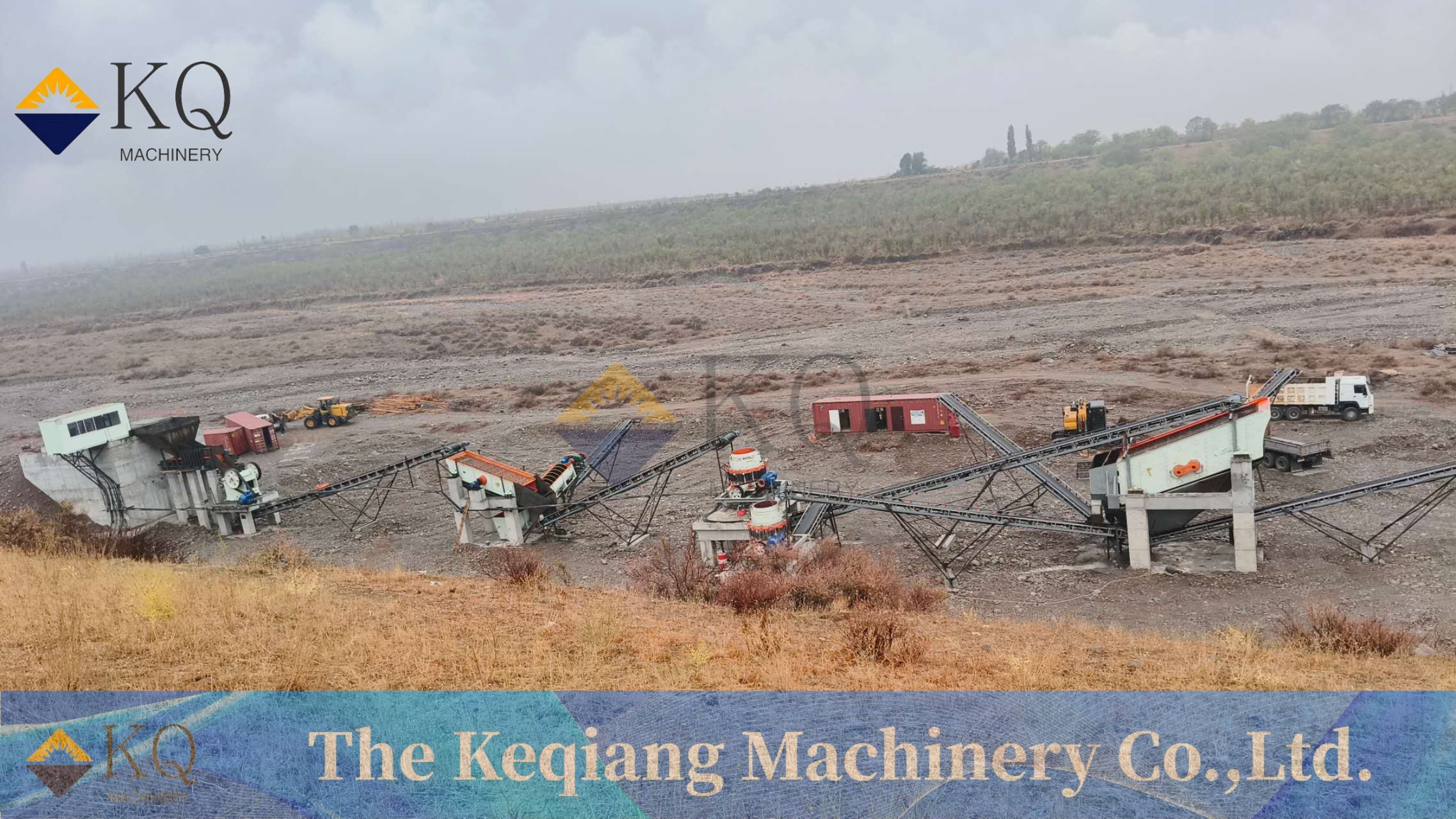 300-Ton Sand Production Line Customer Site In Astana, Kazakhstan